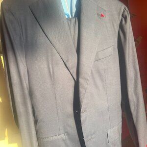 ISAIA Marechiaro Suit – 93% Wool, Made in Italy – Size 50 (40R)